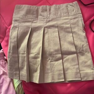 The Children's Place Cream Pleated Skirt